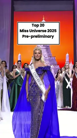 Top 20 - Miss Universe 2025 Pre preliminary/ antes de la preliminar.  #missuniverse2025 #missuniverse #missuniverso