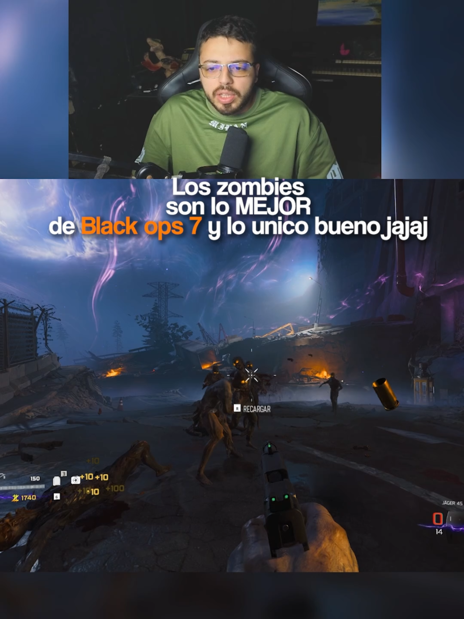 ZOMBIES CARREANDO POR COMPLETO A BLACK OPS 7 #callofduty