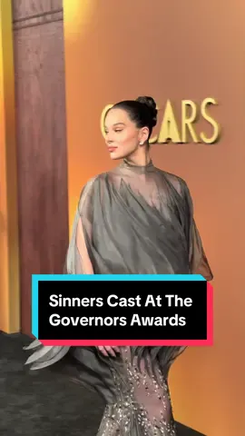 #Sinners stars Michael B. Jordan and Hailee Steinfeld at the Governors Awards. #michaelbjordan #haileesteinfeld #movie #movietok 