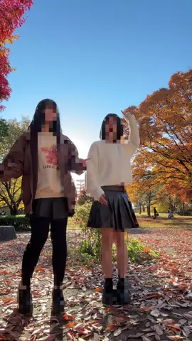 カラダ固すぎて雰囲気でてない#紅葉スポット #おすすめ #fypシ゚  