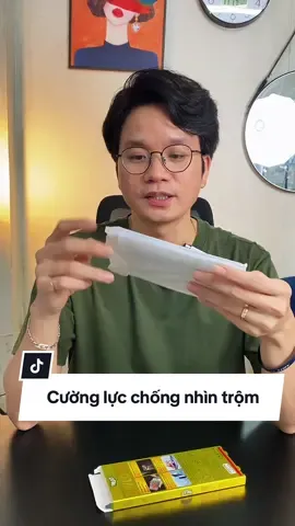 Mua về tự dán đơn giản lắm #kinhcuongluciphone #kinhcuonglucowlock 