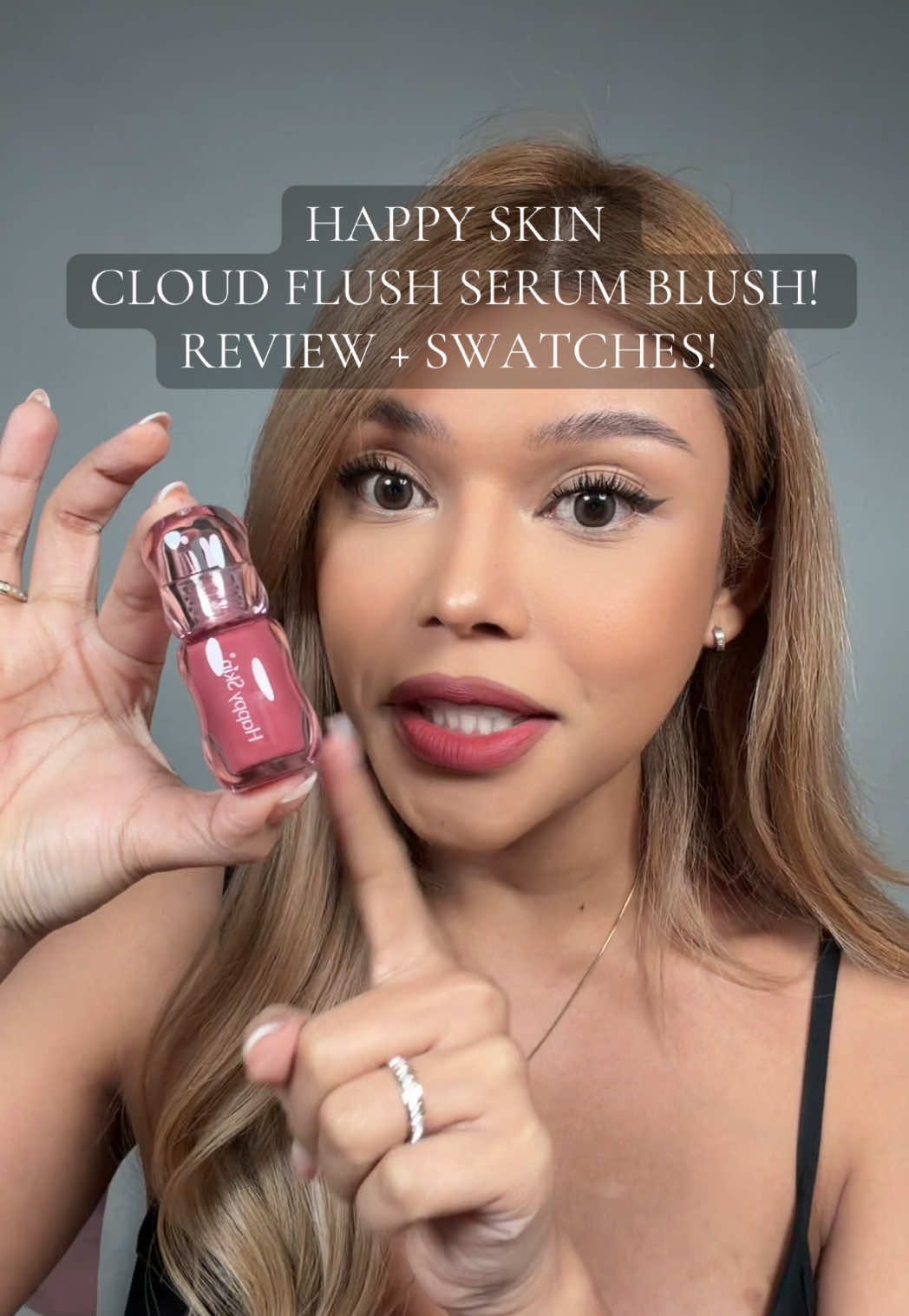@happyskinphil cloud flush serum blushes review and swatches! 🤍✨ #fyp #foryou #makeup #blush #makeuptutorial 