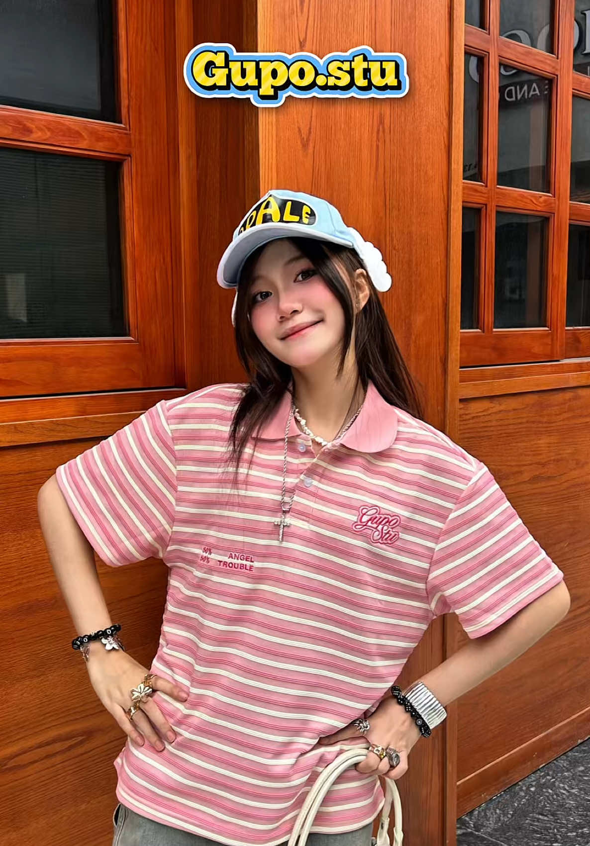 Nghía qua em áo polo dễ mặc dễ phối này nha #gupo #polo #aopolo #outfit #OOTD 