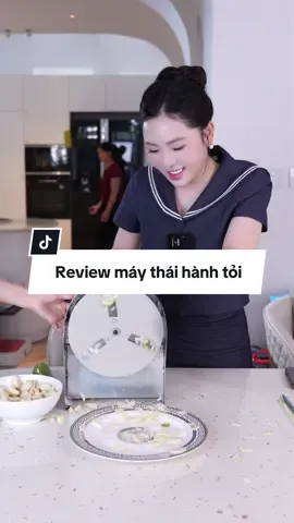 Review máy thái hành tỏi có hiệu quả như quảng cáo?#tranganna #review #xuhuong #maythaihanh 