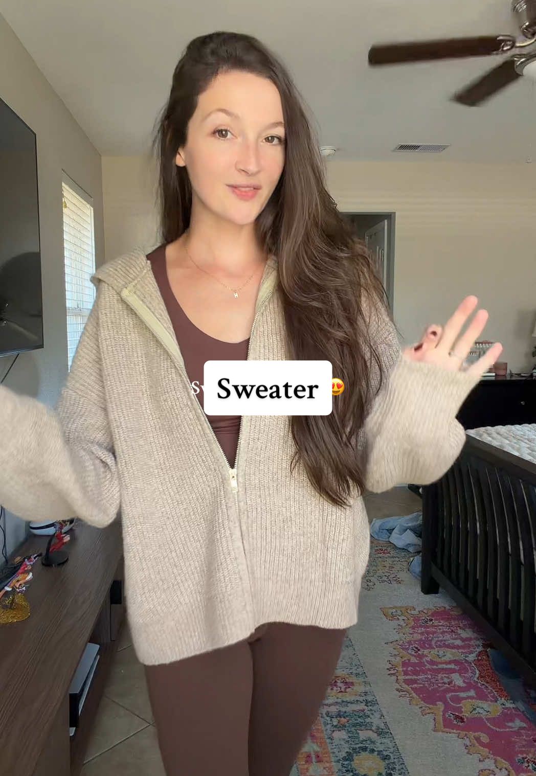 So excited for allll the sweaters this season 🥰 #sweater #knitsweater #cardigan #fallfashion #winterfashion 