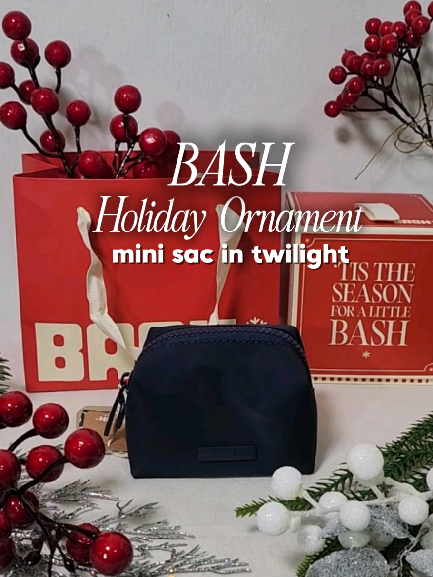 BASH HOLIDAY COLLECTION✨️ 👉 Holiday Ornament - mini sac 👉 perfect practical gift idea