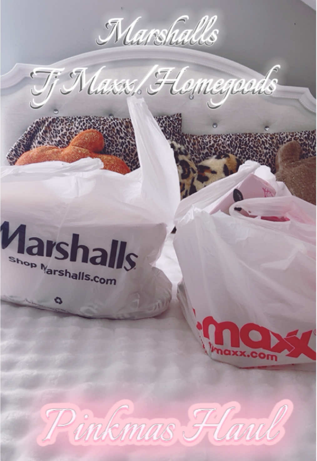 pinkmas haul🤍🌲🎀 @TJ Maxx @Marshalls @HomeGoods  #fyp #tjmaxxfinds #pinkmas #haul #christmas 
