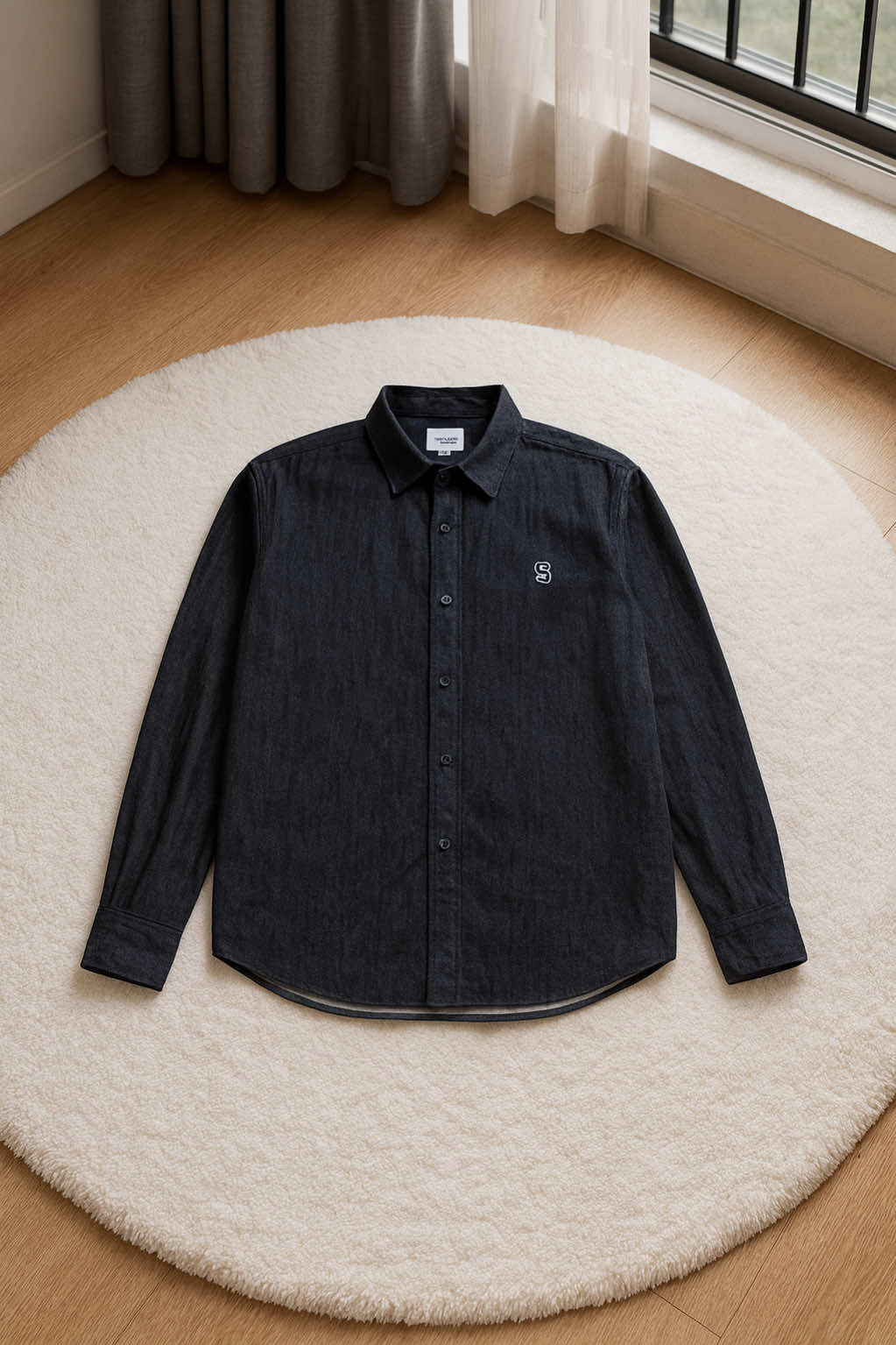 Áo sơ mi SilenceStandard Eco Denim logo S #aosomi #somi #denim #outfitideas #localbrand 