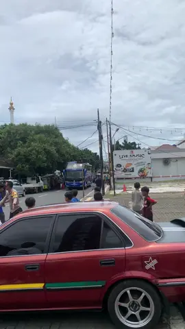 Kedatangan bus persib  #persib #persibbandung #juliocesar #persibstoretasik #tejapakualam 