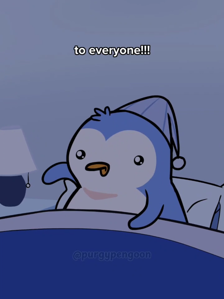 Just wanted to let you know... follow me @purgypengoon for more funny content!  #cartoon #funny #comedy #animation #purgypengoon 