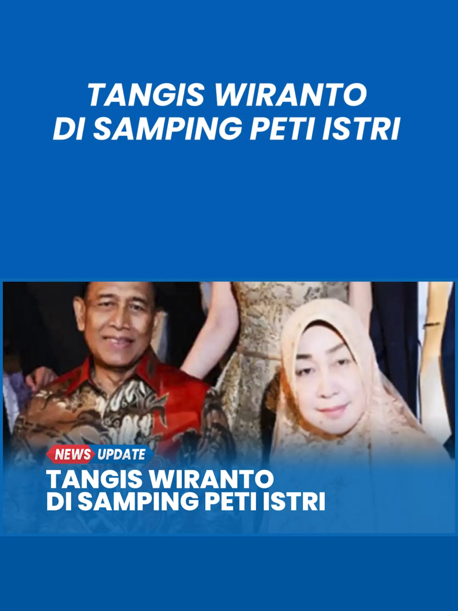 Wiranto Kenang Momen Terakhir Bersama Istri Rugaiya Kemarin Baru Rayakan 50 Tahun Pernikahan Selengkapnya di Youtube Tribun Jateng