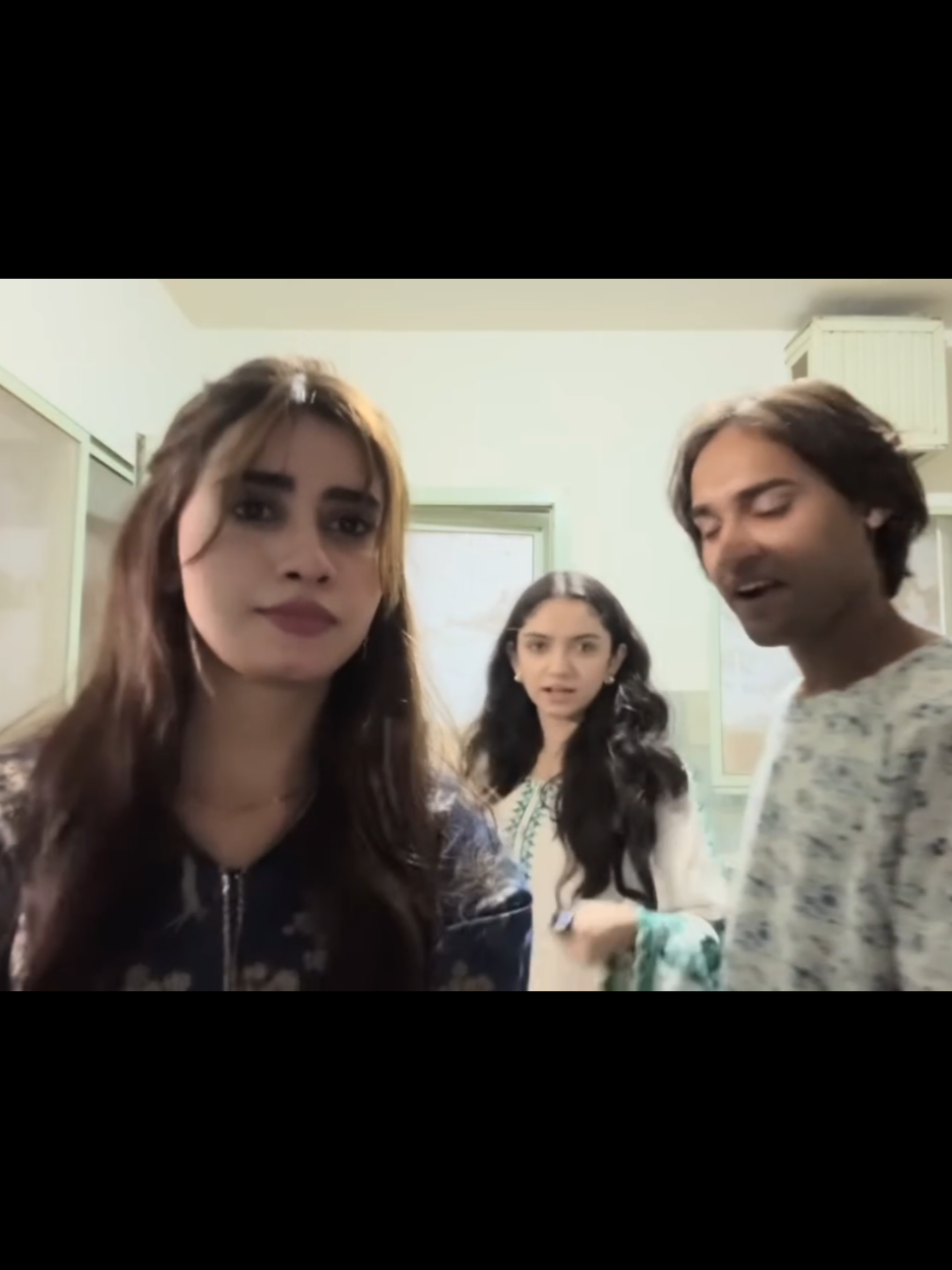 Rasm e Wafa actress Aisha with Aina asif#fyp #foruyou #drama #viral 
