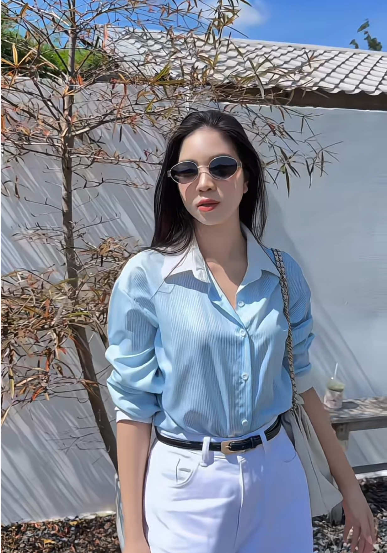 ⛅️แว่นตากันแดดโพลาไรซ์ กันแดดดีมาก สบายตา ทรงสวยแฟชั่น #แว่นตา #แว่นกันแดด #mxstudio #sunglasses #แว่นกันแดดuv 