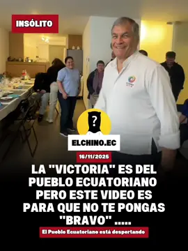 No te pongas Bravo, disfrútalo, el Pueblo Ecuatoriano voto por Ellos, pero este video, es para que te pongas Bravo, por qué no fue Rafael, sino el Pueblo Ecuatoriano. Fuente:@Territorio 5 @FUTURO EN MOVIMIENTO EC  #votoNo #ecuador🇪🇨 #consultapopular #danielnoboamiente #ATENCIÓN 