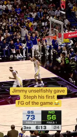 Got to love teammates supporting one another. #NBA #stephcurry #warriors  🎥 NBC Sports Bay Area