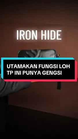 IRON HIDE pouch utamakan fungsi dan gengsi. Mewah dan premium itu jadi bukti. Tunggu apa lagi ? Cek keranjang kuning sekarang ini #tas #taskulit #tastangan #handbag #cekkeranjangkuning 