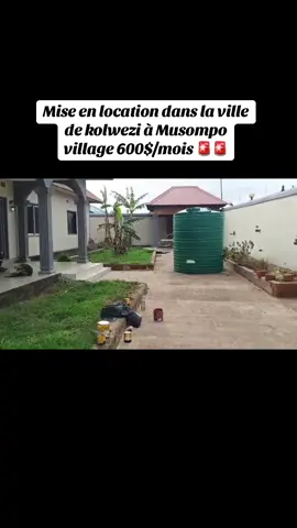 𝐌𝐚𝐢𝐬𝐨𝐧 🏠 Mise en 𝐋𝐨𝐜𝐚𝐭𝐢𝐨𝐧 dans la ville de 𝐊𝐨𝐥𝐰𝐞𝐳𝐢 *(MUSOMPO)* 📝𝐒𝐚 𝐃𝐞𝐬𝐜𝐫𝐢𝐩𝐭𝐢𝐨𝐧 : * 3Chambres à coucher  * Salon  * cuisine  * véranda  * installations sanitaire interne📌  * Eau disponible ✅ * Courant Disponible ✅  * Clôturée ✅️  * ⁠barrière      📍𝐒𝐚 𝐋𝐨𝐜𝐚𝐥𝐢𝐬𝐚𝐭𝐢𝐨𝐧 : * MUSOMPO non loin de la station ABIGA 💰𝐒𝐨𝐧 𝐏𝐚𝐲𝐞𝐦𝐞𝐧𝐭 : * 600$ Le mois   * ⁠2500$ garantie  🏘️𝐍𝐨𝐦𝐛𝐫𝐞 𝐌𝐚𝐢𝐬𝐨𝐧𝐬 : * seul dans la parcelle  * ⁠Propre , calme  📚𝐈𝐧𝐟𝐨 𝐒𝐮𝐩𝐩𝐥𝐞́𝐦𝐞𝐧𝐭𝐚𝐢𝐫𝐞𝐬 :       Vide  * carreaux  ✅     • plafond ✅️ ★★★PM-IMMO★★★ +243998723572