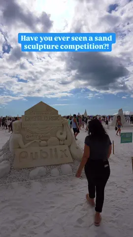 Most people have no idea Florida has a sand sculpture festival like this 👇🏼✨ The Siesta Key Crystal Classic is happening right now and tomorrow is the last day to see these incredible sculptures. Artists from all over the world turn Siesta’s quartz sand into massive, detailed masterpieces — it’s unreal in person. 📍 Siesta Key Main Beach 948 Beach Rd, Sarasota, FL 34242 🅿️ Park at the main beach lot — parking is tight and fills up fast, so arrive early. If you’ve never seen Siesta like this, go. It’s one of the coolest events of the year. Save this if you’re heading out tomorrow! 🌴✨ #SiestaKey #SiestaKeyCrystalClassic #SarasotaFlorida #FloridaEvents #TravelFlorida