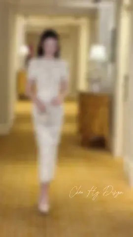 '' Bông hồng bên cạnh anh có nở rộ hay không là do chính anh chăm sóc '' 🕊 Đầm Ren Kera cổ đá em về sẵn ạ #chauhyninhhiep #chauhydesign #outfitduatiec #xuhuongtiktok 