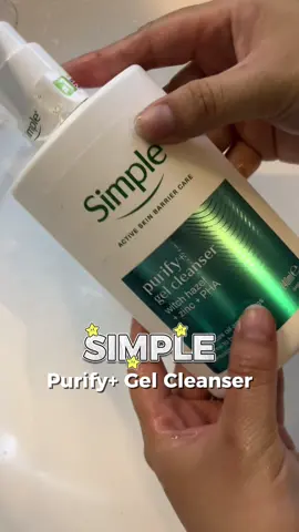 Mua vội chai sữa rửa mặt Simple nhưng mà cũng dịu quá lun í 🥹  #dongianlaSimple #damunchonSimple #SkinTwin #hoptaccungUnilever