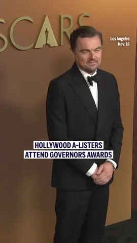 Leonardo DiCaprio, Jennifer Lawrence, Ariana Grande, Sydney Sweeney and other 2026 Oscars hopefuls walked the black carpet at the Governors Awards, where Tom Cruise, Debbie Allen, Dolly Parton and Wynn Thomas received honorary Oscars. #oscars #governorsawards