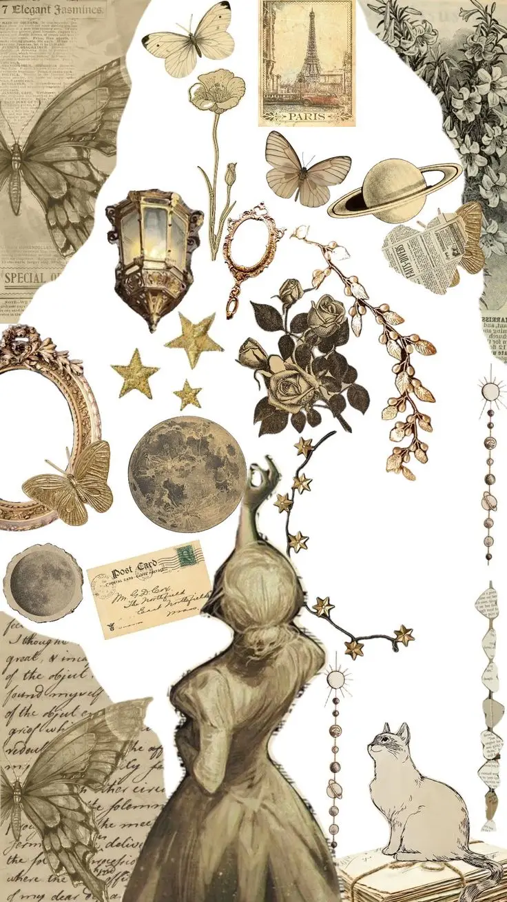 rekomendasi elemen vintage scrapbook ✨✨ #rekomendasi #scrapbook #bukutempel #journaling #foryoupage 