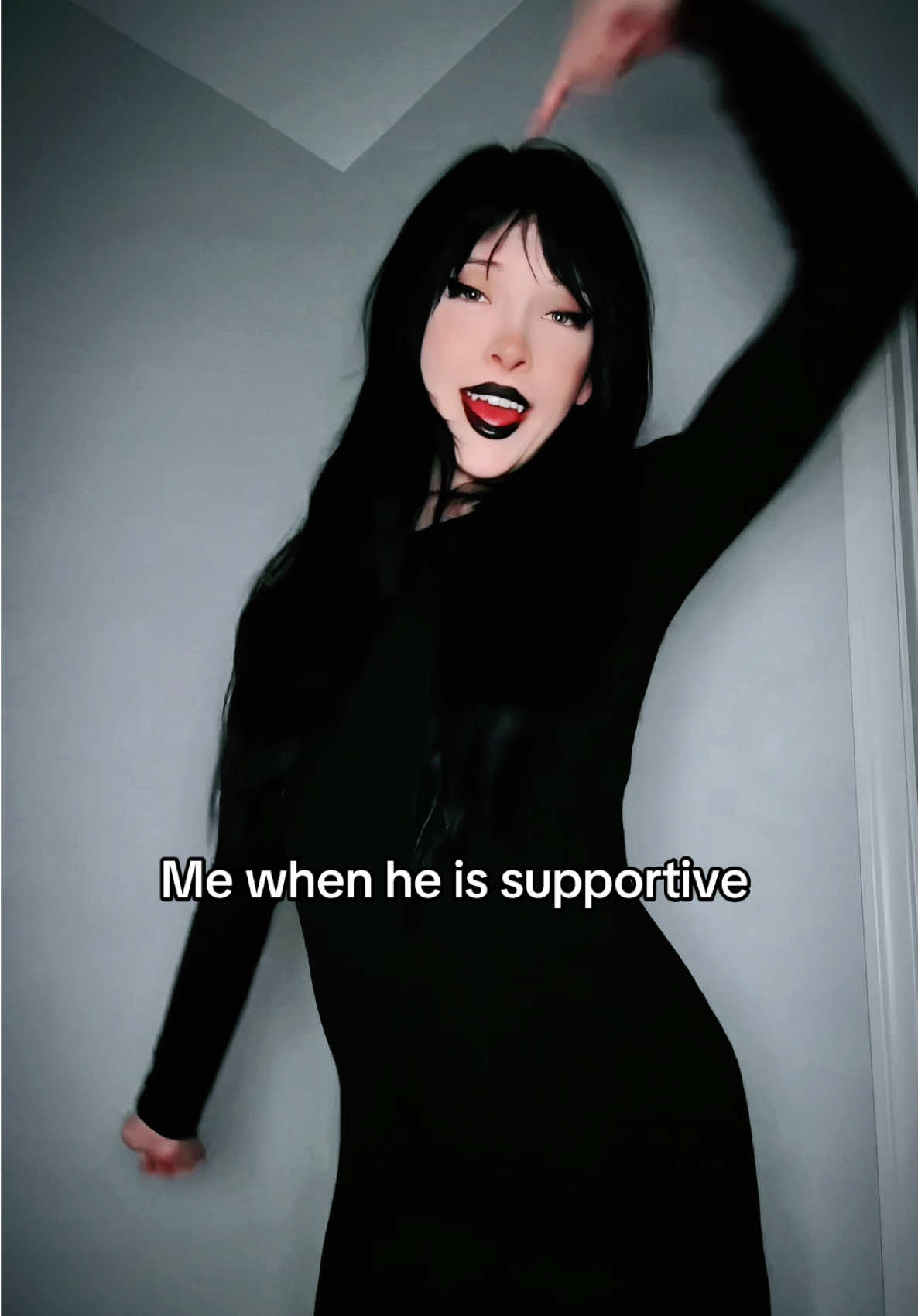 Hehee #goth #gothgirl 