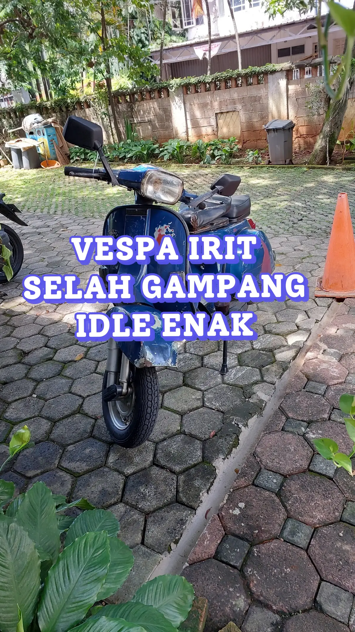 Part 3 si Vespa biru exclusive 2, Ozu #hobimotor #vespa #vespaexclusive2 #vespaoriginalpaint #vespaclassic 