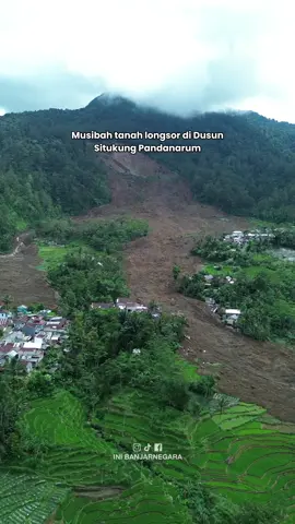 Kondisi terkini longsor di Dusun Situkung, Kec Pandanarum, Banjarnegara #fyp  #banjarnegara #inibanjarnegara #beritabanjarnegara