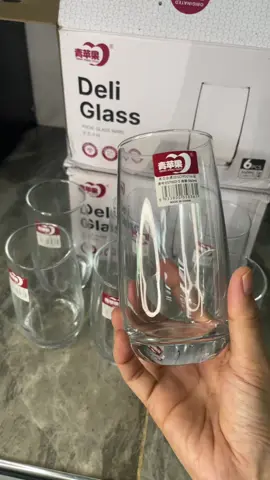 6 pcs Drinking Glassware #glassware #glass #drinkingglass #fyp 