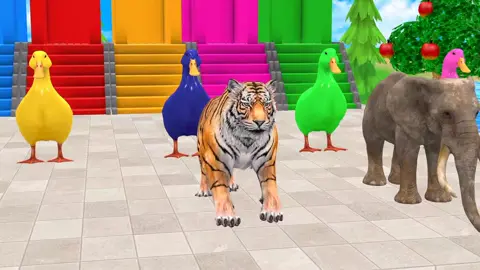 #funny3danimals #3danimation #longslidegame #animals3dusa #animalsrungame 