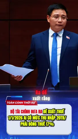 Từ 1/1/2026 các chính sách thuế sẽ được áp dụng #toancanhthoisu #xuhuongtiktok #tinnong #S8 #TPJ 