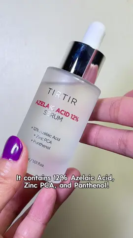 @TIRTIR Inc. Azelaic Acid 12% Serum #tirtir #skincare #kbeauty #fyp #glassskin 