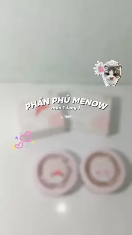 P4| phấn phủ Menow xịn thật😻 #review #unbox #fyp #xuhuong #menow