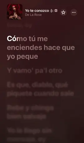 Yo te conozco :): | De La Rose #yoteconozco #delarose #audios #letrasdecanciones #lyric 