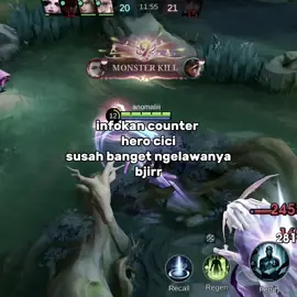 Infokan yang tau counter hero cici😮‍💨#quotesmlbb#capcut#MLBB9TH#MLBB 