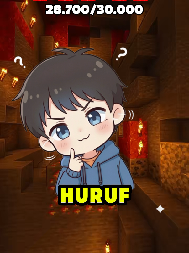 Kalau nama kamu Dimulai Dari Huruf Apa 😁😁 #Minecraft #parkour 