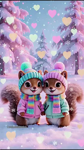 Squirrel Duo’s Heart Delivery ❄️🐿️💖✨ #AvaCobblewink #ColoringBooks #Books #LinkinBio #fy baby squirrels, winter cute, glowing heart, cozy clothes, kawaii fantasy, snowy forest, teamwork moment, dreamy winter scene, magical sparkles, ultra adorable, warm winter love