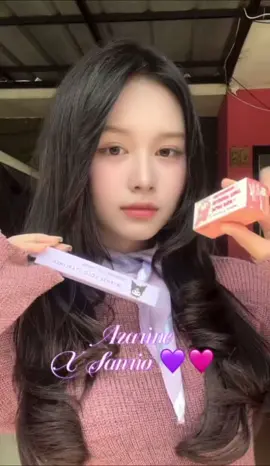 Azarine Sanrio Series 🩷💜 #SchoolStarAmbassadorAzarine #GlowLikeAChampion