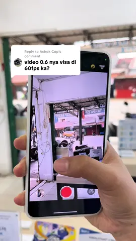 Replying to @Achok Cop Camera 0,6 maksimal di 30fps ya kak dan resolusi maksimal di 2K 
