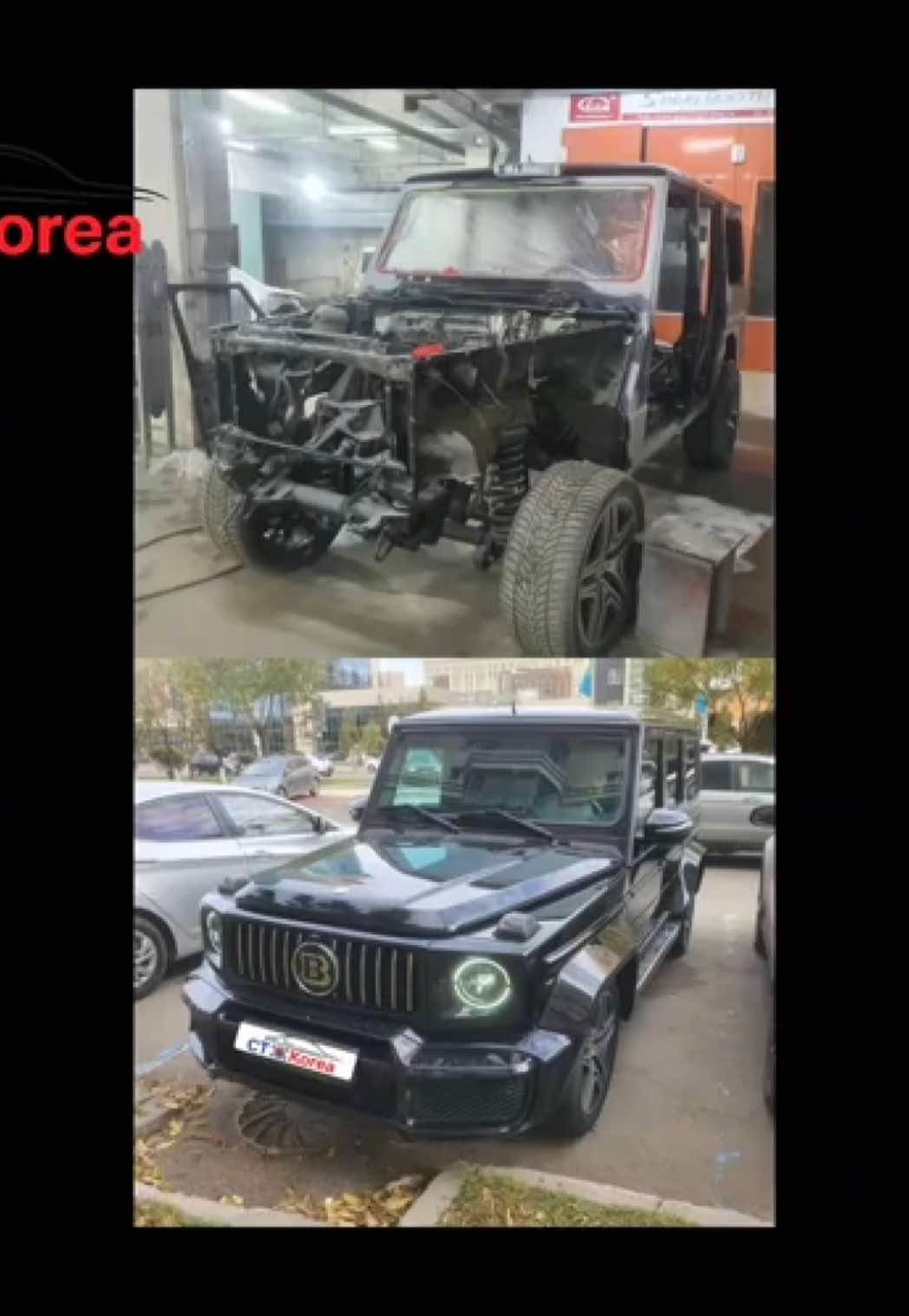 как вам результат?  наш адрес: г.Астана, ул Акжол 37/5. Будем вас ждать☺️  #сто #рекомендации #brabus #mercedes #astana 