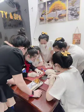 Học spa #chamsocdamun#chamsocdaseo#chamsocdanam#tanbinh#Lqspa&academy