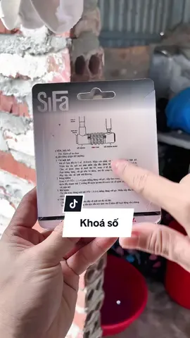 Cặp khoá số mật mã khá an toàn. #khoamatkhau #khoaso #khoamatma 