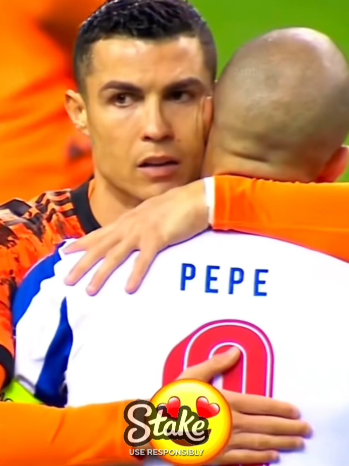 Ronaldo and Pepe ❤️ #ronaldo #pepe #manchesterunited #goal  #football 