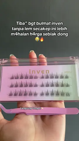 Secakep & senatural ini yakali cuma diskip 😍 cocok buat daily , yuk buruan co #inven #bulumata #invenindonesia #invenbulumatatanpalem #bulumatatanpalem #eyelash #eyelashextension #bulumatalentik #fyp #pageforyou 