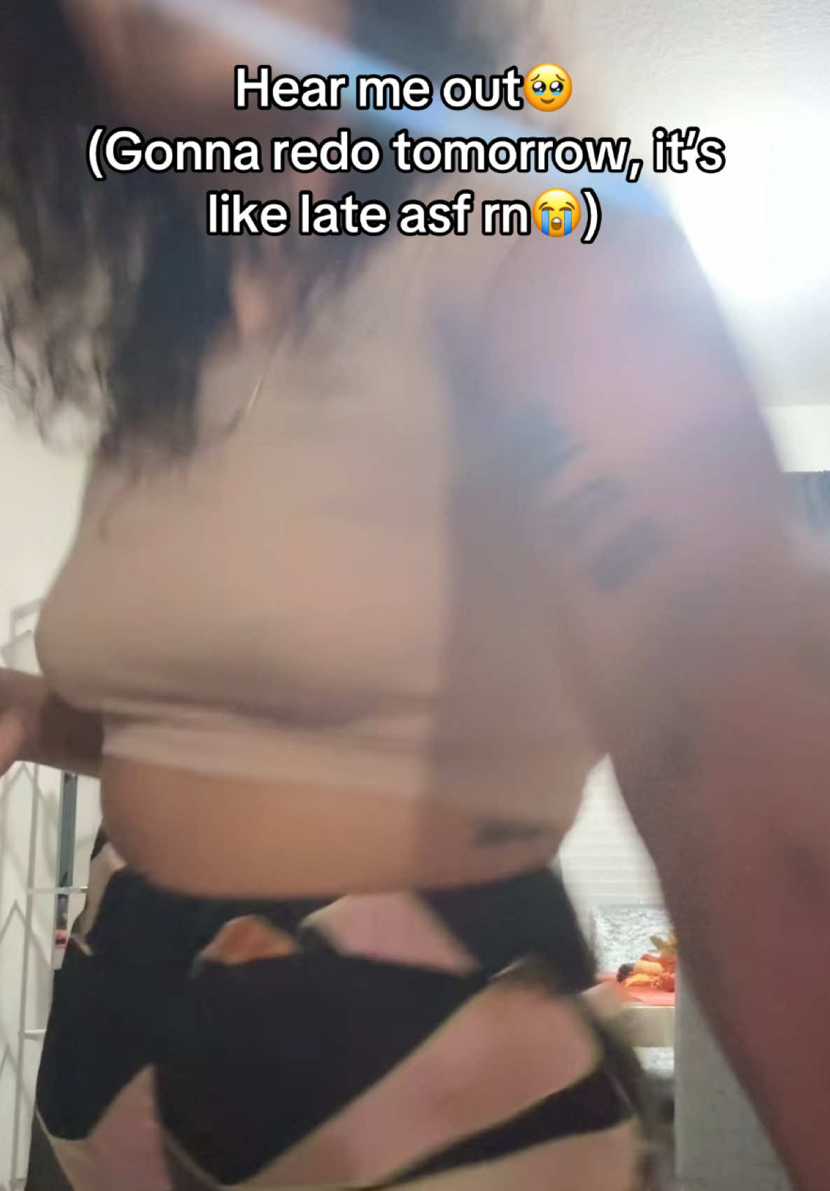 In my mom fit😂💗 #havefun 