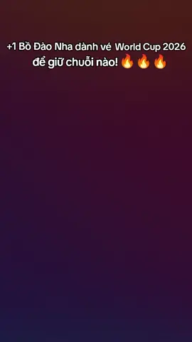 Bồ Đào Nha dội cơn mưa bàn thắng vào lưới Armenia trong ngày Ronaldo không thể thi đấu! Bồ Đào Nha cũng chính thức giành vé trực tiếp đến VCK World Cup năm sau. ... #viraltiktok #xuhuonhgtiktok #xhxhxhxhxhxhxhxhxhxhxhxh❤️xh💧☺️🐥🍩🎀🍓🐧🎇🐤 #worldcup2026 #portugal🇵🇹 