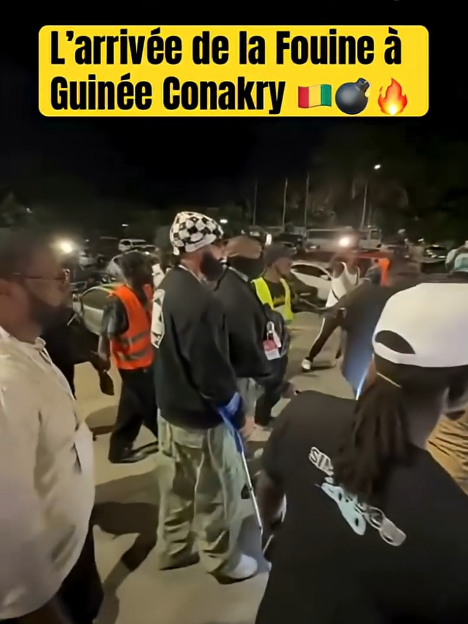 L’arrivée de la Fouine à Guinée Conakry 🇬🇳💣🔥#lafouine #tiktokfrance🇨🇵 #pourtoi #conakryguinea🇬🇳🇬🇳🇬🇳 