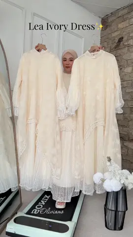 Lea Ivory Dress ✨Dress Lebaran 2026 #oliviamo 