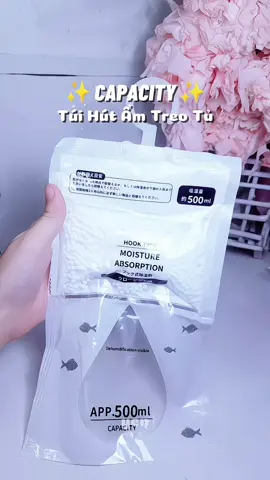 túi hút ẩm treo tủ #flashome  #Capacity #túihútẩm #túihútẩmtreotủ #yenkoc✨️ 